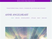 Tablet Screenshot of anneangelheart.com